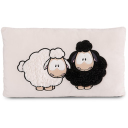 NICI poduszka przytulanka Wooly Gang I Puszysta poduszka przytulanka z owieczką dla dziewczynek, chłopców i niemowląt I Prostokątna poduszka pluszak I 43 x 25cm - 49682