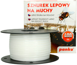 Sznurek lepowy Panko. Lep na muchy do stajni, obory i chlewni 400m!