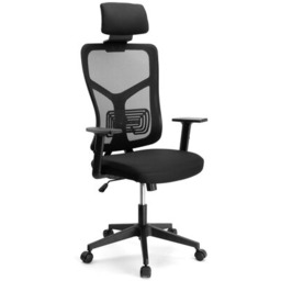 EHOKERY Fotel biurowy Kalisto Czarny