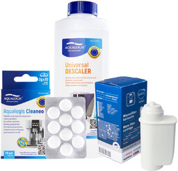 Zestaw Philips - Filtr Philips Intenza+ CA6702, Uniwersalny Odkamieniacz 500ml, Cleaneo