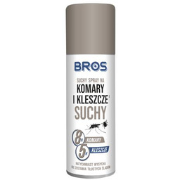 BROS Suchy spray na komary i kleszcze, 90 ml