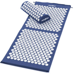 MAXXIVA NIEBIESKA MATA DO AKUPRESURY 130x50 CM Z KOLCAMI NA BÓL PLECÓW