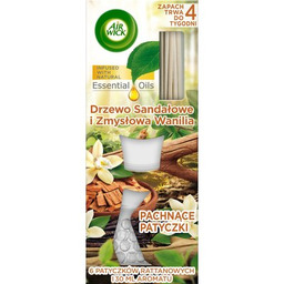 AIR WICK Patyczki zapachowe Drzewo Sandałowe i Zmysłowa Wanilia 30 ml