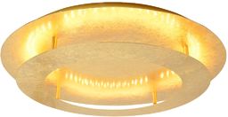 Candellux MERLE 98-66213 plafon lampa sufitowa metalowy klosz złoty 18W LED 3000K 40cm