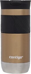 Contigo Byron 2.0 Kubek termiczny ze stali nierdzewnej z zamknięciem Snapseal, 100% szczelny, nadaje się do mycia w zmywarce, nie zawiera BPA, utrzymuje napoje ciepłe do 6, godzin, 470 ml