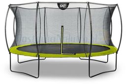Trampolina Exit Silhouette 427 cm Lime zielona holenderska markowa