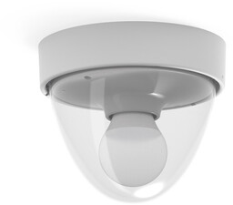 Plafon NOOK SENSOR z czujnikiem ruchu wys. 15cm E27 IP44 biały 7971