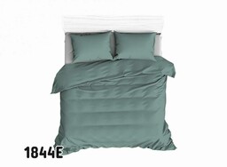 Extrapościel Pościel bawełniana 160x200 1844E miętowa ciemna 77 jednobarwna