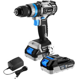 DEKO Wiertarko-wkrętarka DKBL20ID02-S1 z akumulatorem