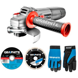 Szlifierka kątowa 720 W, tarcza 125 x 22,2 mm, obroty 11000 / min GRAPHITE