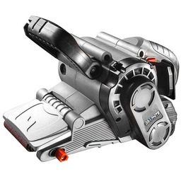 Szlifierka taśmowa 800 W, pas bezkońcowy 75 x 457 mm, walizka GRAPHITE