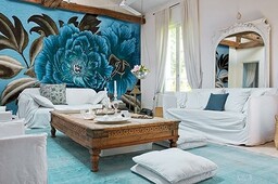 Komar Fototapeta z włókniny - Royal Peony - wymiary 350 x 250 cm, szerokość wstęgi 50 cm - tapeta, kwiat, pokój owcy, salon