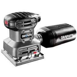 Szlifierka oscylacyjna 220 W, stopa 104 x 112 mm GRAPHITE