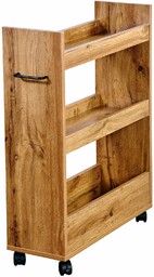 Kesper Wąski regał kuchenny, dąb sonoma, 22 cm