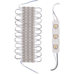 Polux 20szt modułów ledowych 321497 LED 1,3W 3000K IP44 białe