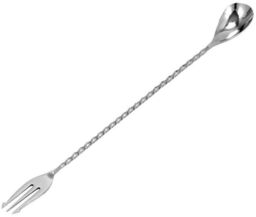 BAR PROFESSIONAL Łyżka barmańska z widelcem BPR-50S