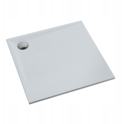 Brodzik kwadratowy Libra Smooth White 80x80 Schedpol Schedline, biały