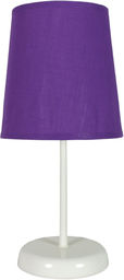 Candellux GALA 41-98392 lampa stołowa abażur fioletowa 1X40W E14 14 cm