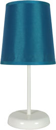 Candellux GALA 41-98545 lampa stołowa abażur niebieski 1X40W E14 14 cm