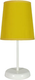 Candellux GALA 41-98552 lampa stołowa abażur żółty 1X40W E14 14 cm