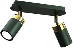 Lumes Nowoczesny podwójny zielony plafon - K473 A9-A71