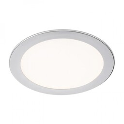 SLENDER R 22 lampa wpuszczana okragła chrom 230V LED 18W 3000K - R12123