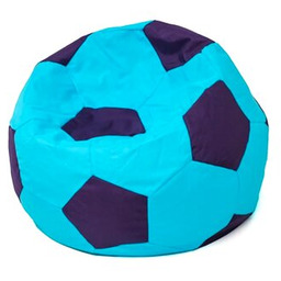 GO GIFT Pufa worek Piłka 6 XL Niebiesko-granatowy 120 cm