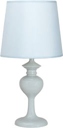 Candellux BERKANE 41-11749 lampa stołowa błękitna abażur 1X40W E14 20 cm