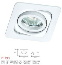 LM 69/1 WH OPRAWA HALOGENOWA PAR16 MR16