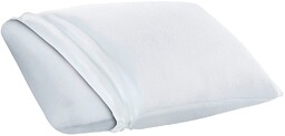 Sleep Innovations Klasyczna poduszka z pianki z pamięcią kształtu, standardowy rozmiar, wyrównanie głowy i szyi, śpiące na boku, brzuchu i plecach, średnie wsparcie
