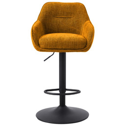 Hoker obrotowy z regulacją wysokości Avola (54850002), rudy