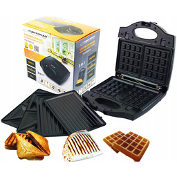 Toster Opiekacz Do Kanapek Gofrownica Grill 3W1