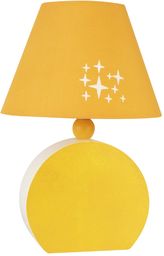 Candellux OFELIA 41-62478 lampa stołowa abażur tkanina pomarańczowy 1X40W E14 18 cm