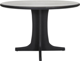 House Doctor - Okrągły czarny stół drewniany Shaker