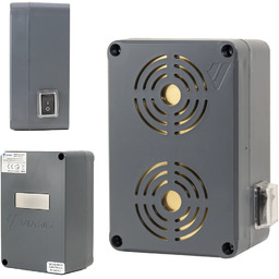Odstraszacz na kuny, myszy szczury VIANO OB-02 Bateryjny IP65 4xLR6 2500m2