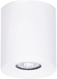 Lumes Biały plafon sufitowy spot tuba - 5X A215 N5-G17