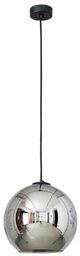 Lampa wisząca zwis kula POLARIS I chrom śr. 25cm 9056