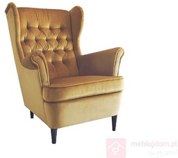 Fotel HARRY VELVET Signal Curry