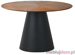 Stół ANGEL Signal 120, Dąb + Czarny Mat