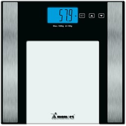 MOMERT 5875 Waga łazienkowa 7w1, analiza składu ciała, LCD, pamięć dla 10 osób