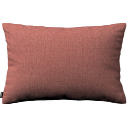 Poszewka Kinga na poduszkę prostokątną, brązowo-koniakowy szenil, 60 x 40 cm, City