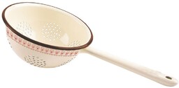 Cedzak kuchenny emaliowany beżowy TONCA 20 cm