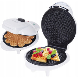 Camry wafelnica CR3022 gofrownica serduszka 1000W na Walentynki
