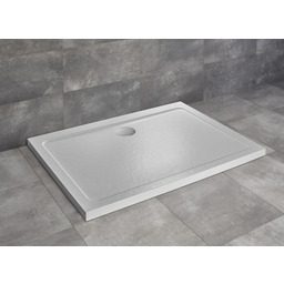 Radaway brodzik akrylowy ze strukturą Doros D Stone biały 90x80cm SDRD9080-01-04S