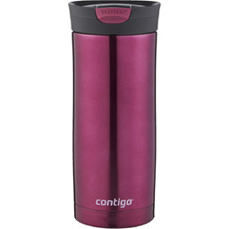 Contigo Huron Snapseal 2095638 Kubek Termiczny, Różowy/Czarny, 470 ml
