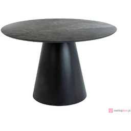 Stół ANGEL Signal Szary + Czarny Mat, 120