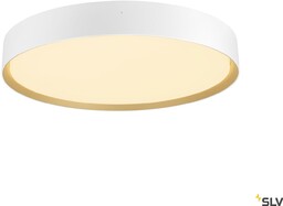 DECONA lampa ścienna i sufitowa, okrągła, 2700/3000K, 23W, PHASE, biały / złoty, ściemniana