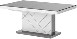 Elior Rozkładana ława szary + biały - Z4-H56