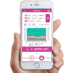 Visiomed Bewell Connect My Scale Analiser BW-SC2W Inteligentna waga łącząca