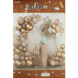 ZESTAW BALONÓW URODZINY 18 30 40 50 OSIEMNASTKA BABY SHOWER IMPREZA BALONY